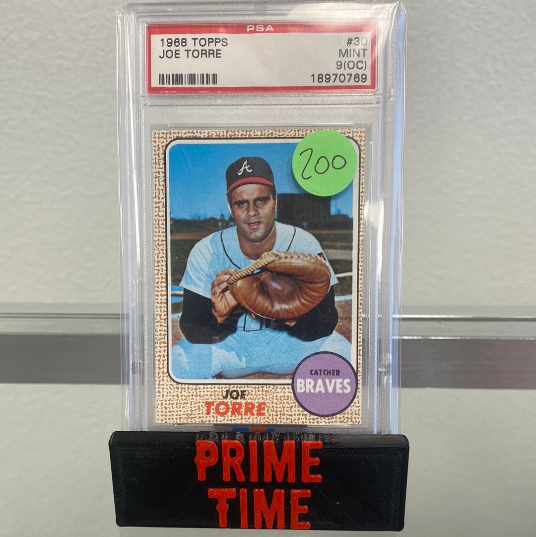 Joe Torre 1968 Topps PSA 9