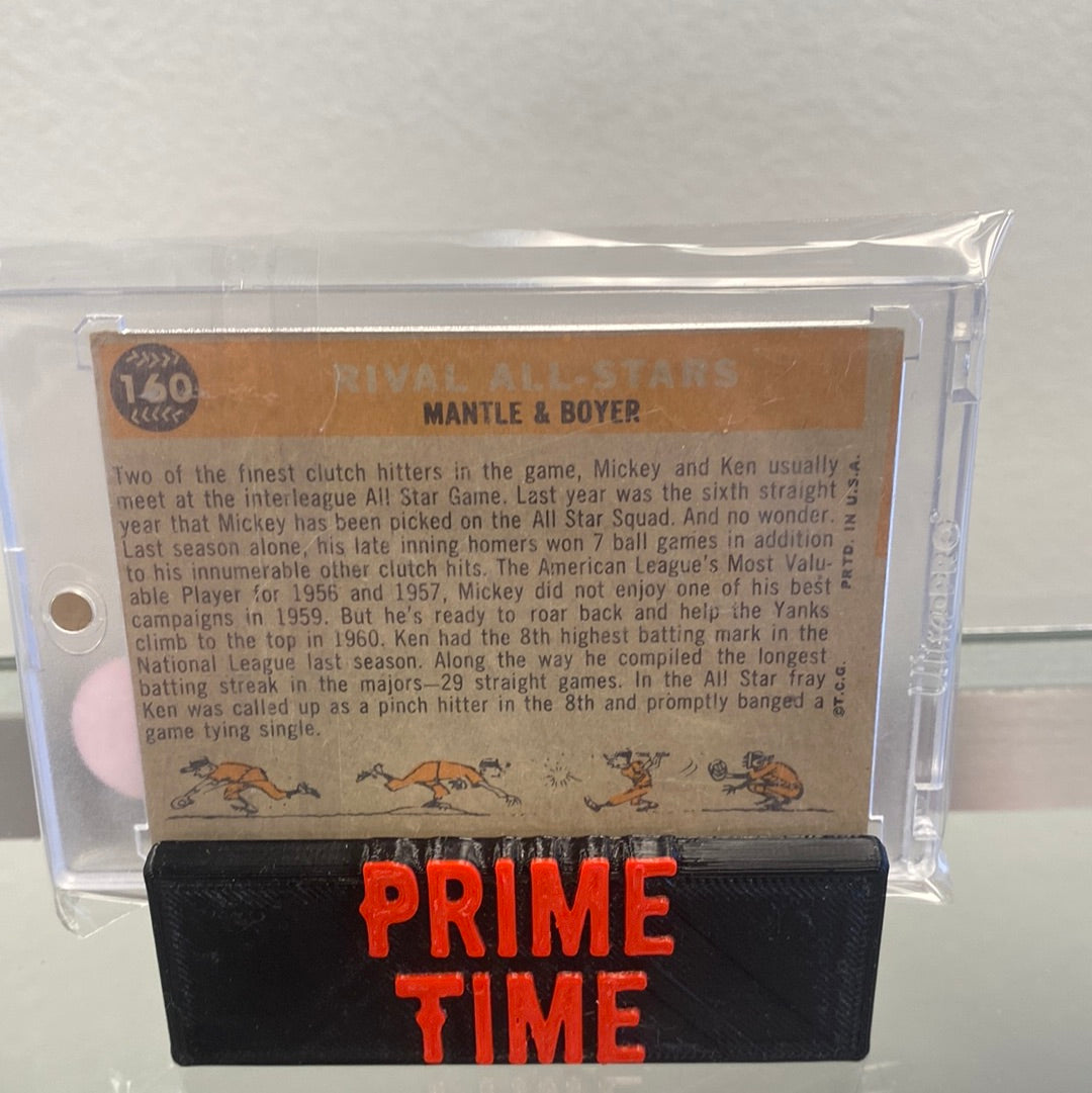 Mickey Mantle/Ken Boyer Rival All Star