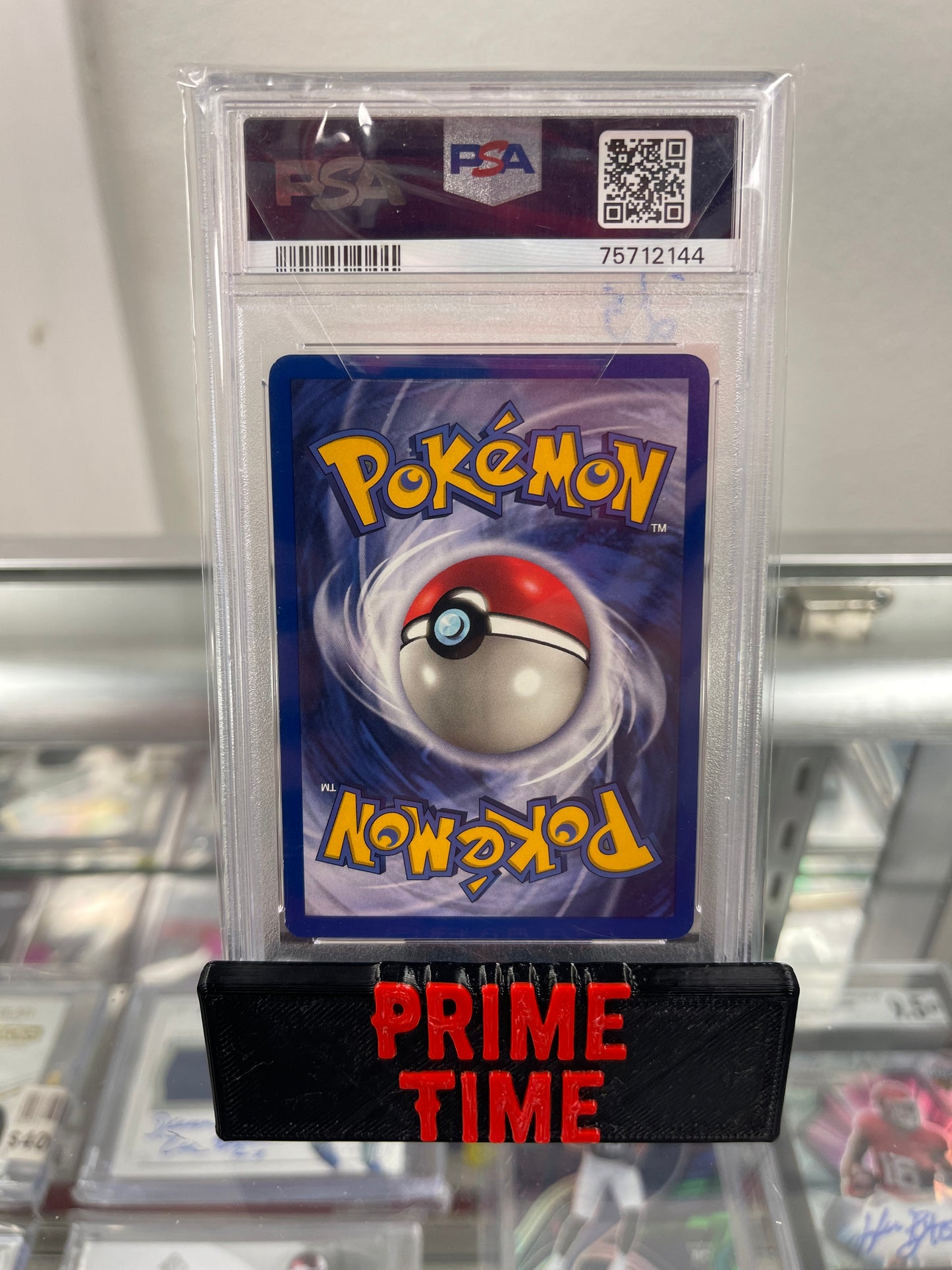 1999 Pokémon Game Haunted PSA 8