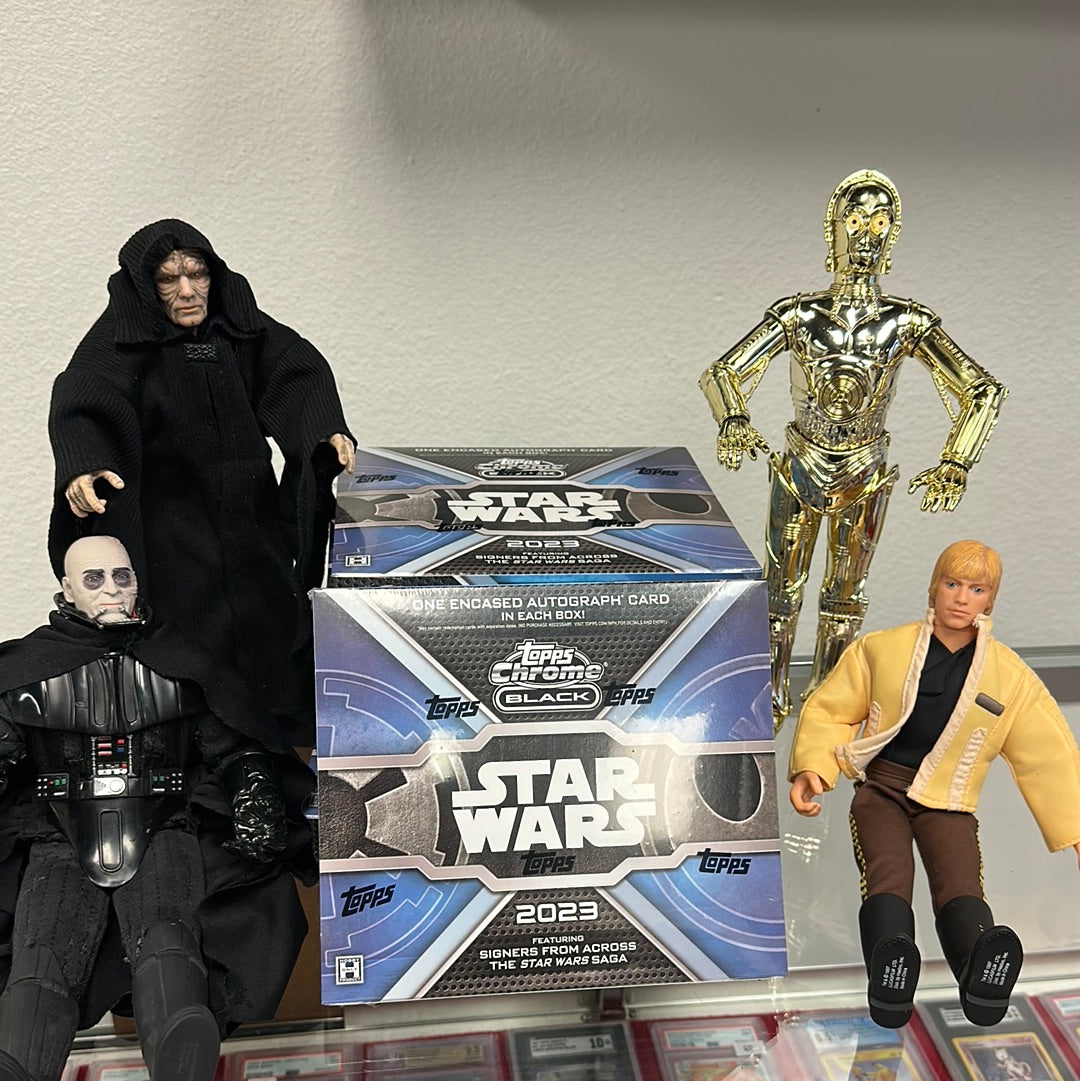 2023 Star Wars Chrome Black Hobby Box