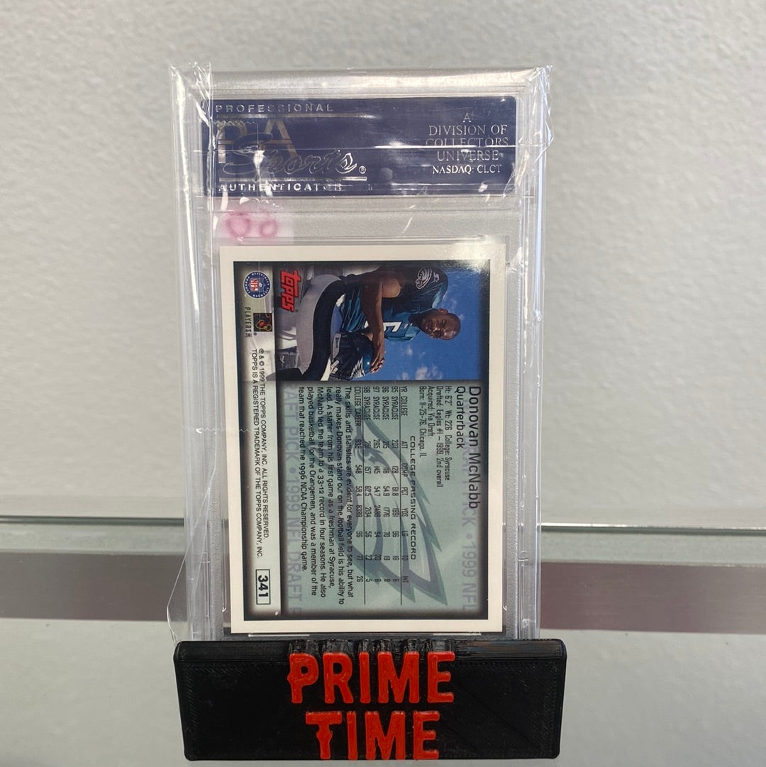 1999 Donovan McNabb Topps Collection Rookie PSA 9