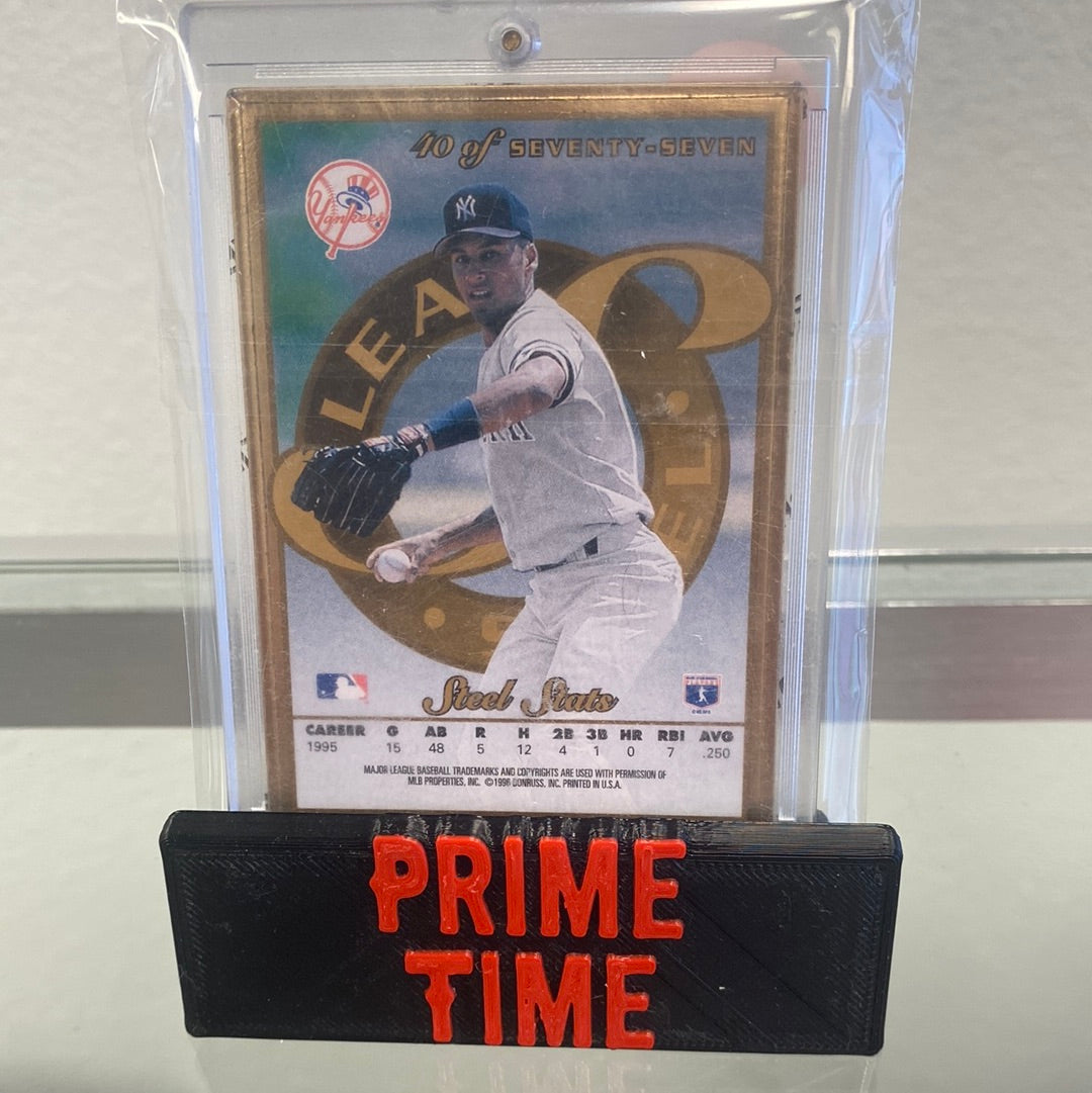 Derek Jeter 40/77 Steel