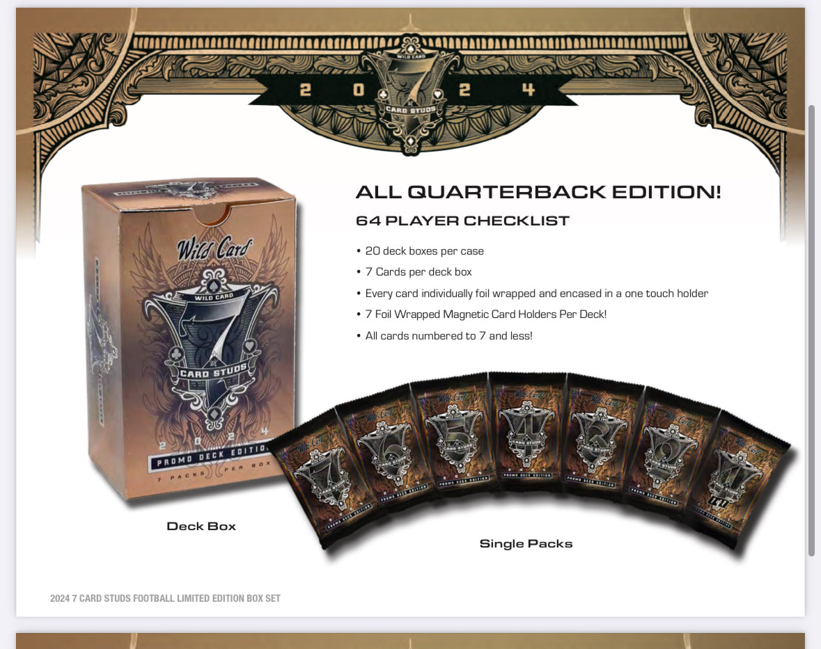 Wild Card 2024 High Stakes Limited Edition Sealed Box
