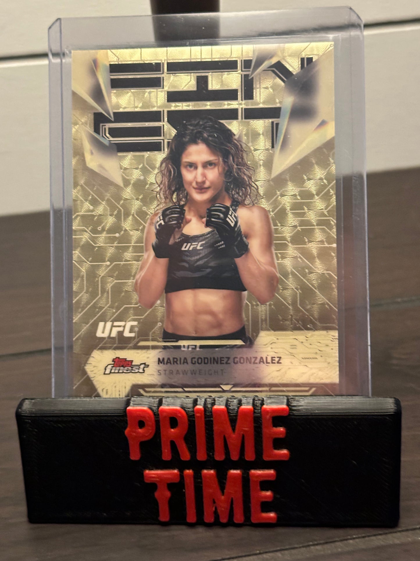 2025 Topps Finest Maria Godinez Gonzalez 1/1 Super Refractor