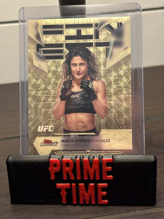 2025 Topps Finest Maria Godinez Gonzalez 1/1 Super Refractor