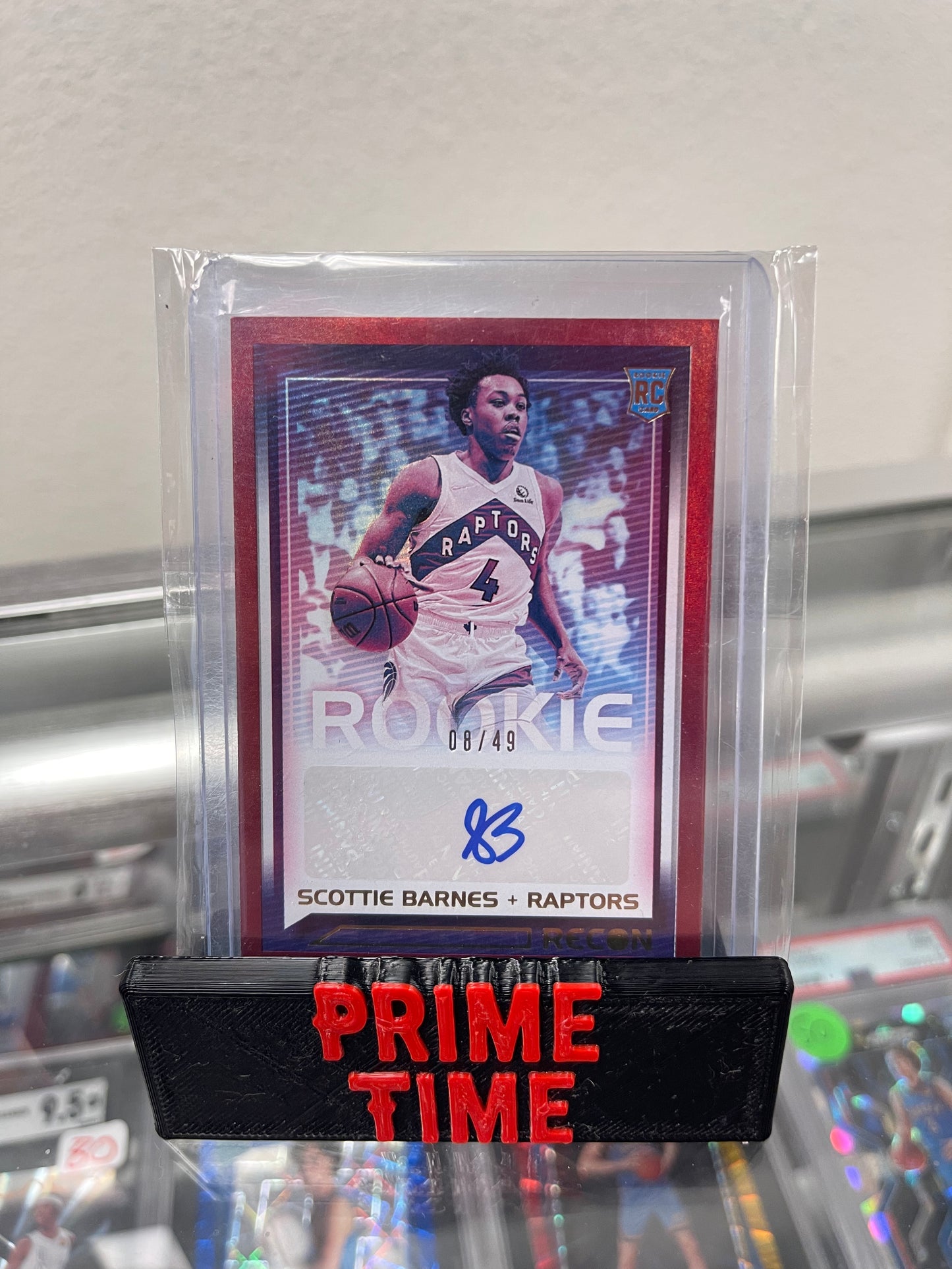 2021 Scottie Barnes Illusions Rookie Auto /49