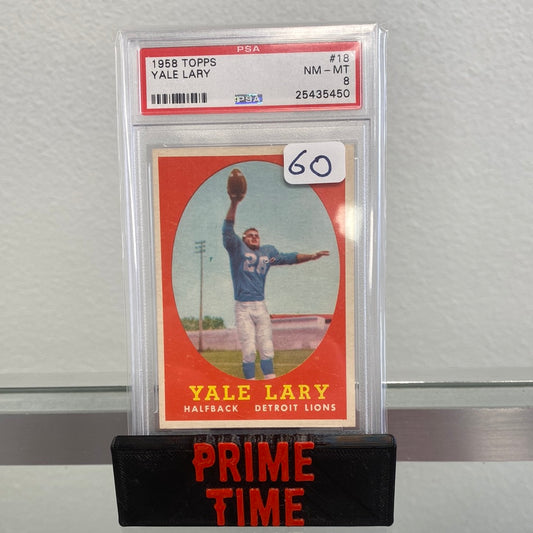 1958 Yale Lary Topps PSA 8