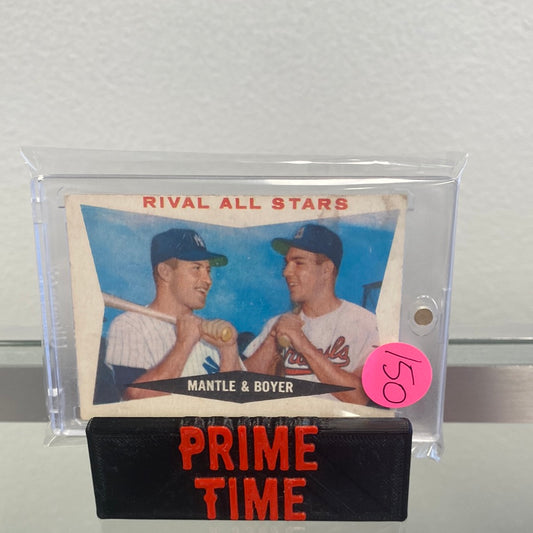 Mickey Mantle/Ken Boyer Rival All Star