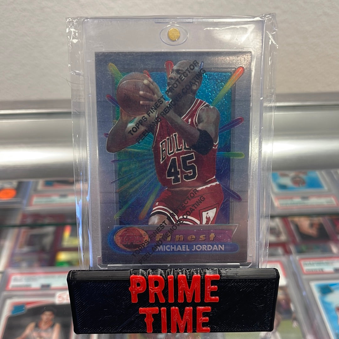 1995 Michael Jordan Topps Finest #331 Clean Protector Coating