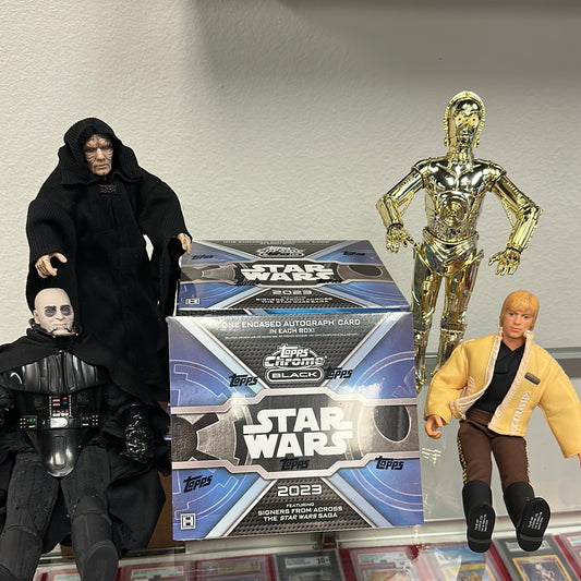2023 Star Wars Chrome Black Hobby Box