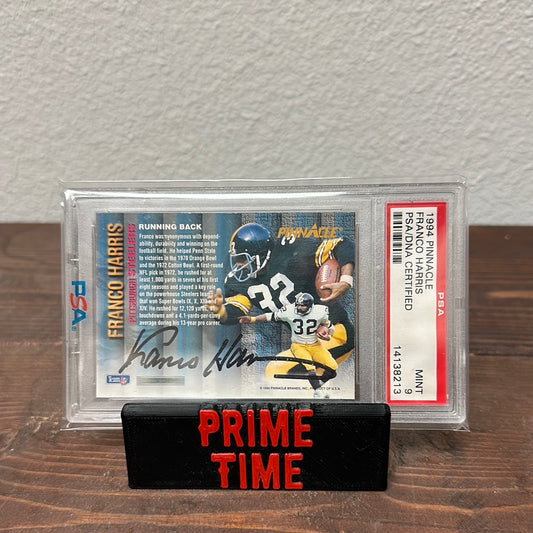 1994 Franco Harris Authentic PSA Auto