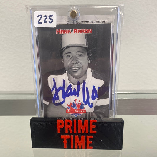 Hank Aaron All Stars 2007 Auth Auto