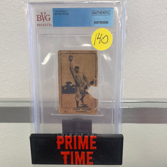 1921 Ping Bodie Authentic