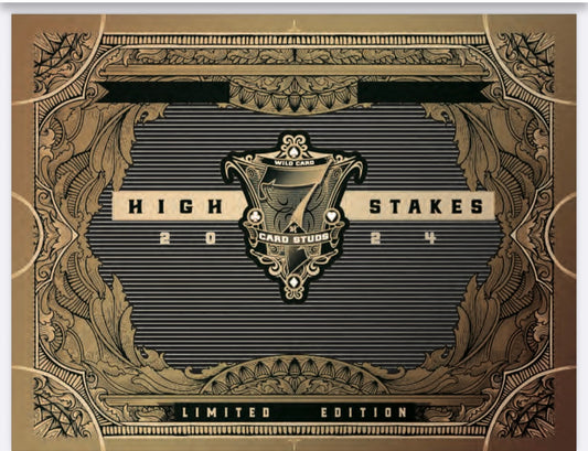 Wild Card 2024 High Stakes Limited Edition Sealed Box