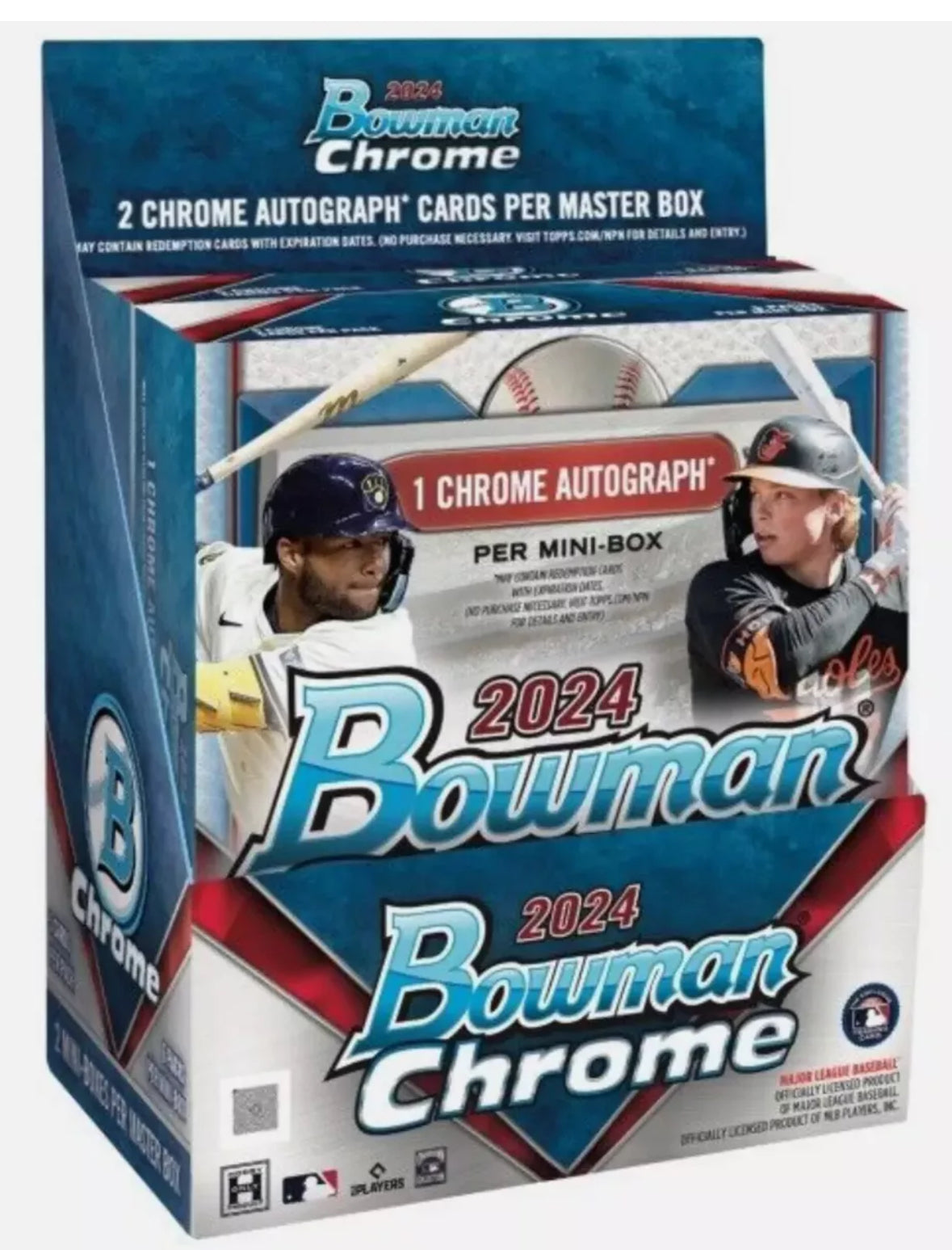 2024 Bowman Chrome Baseball Sealed Hobby Box