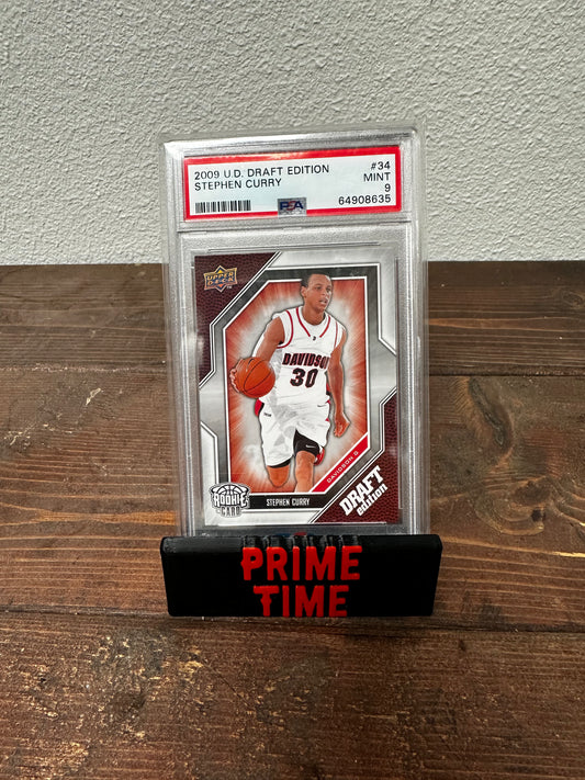 2009 Stephen Curry PSA 9 Rookie Upper Deck
