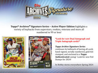 2024 Archives Hobby