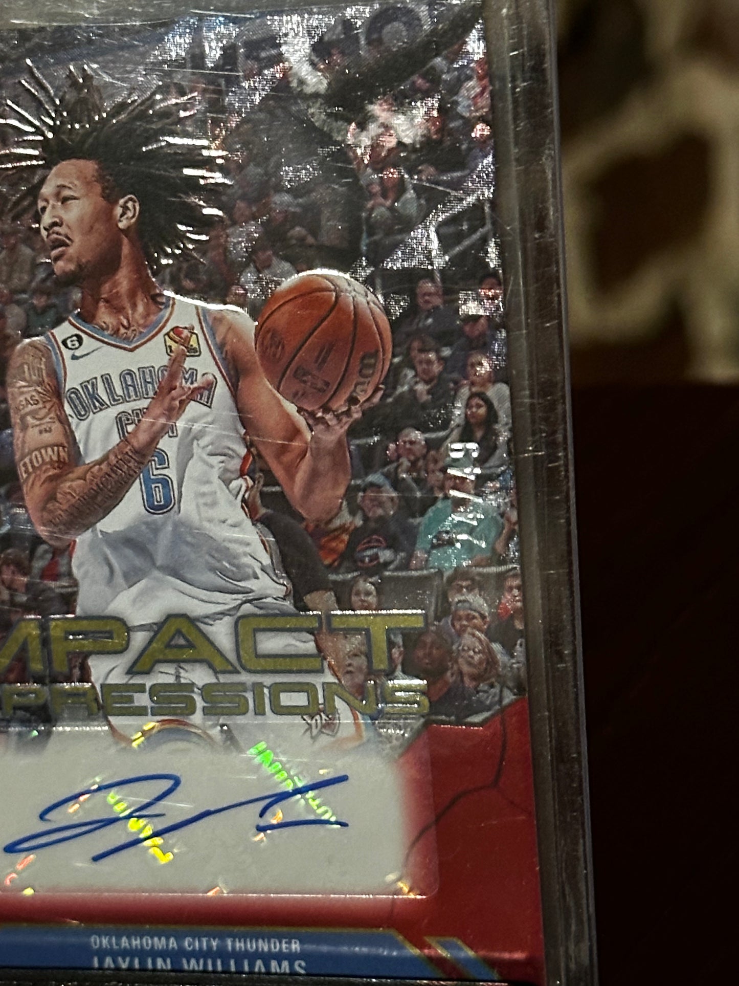 Jaylin williams Donruss Elite Auto /49