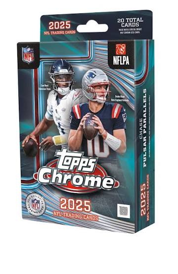 2025 Topps Chrome Football Hanger sealed