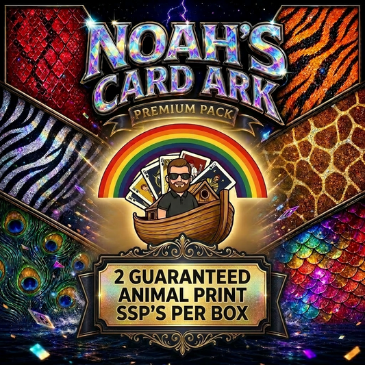 Noah’s Card ARK PREMIUM PACK CHECKLIST 🌈2 Guaranteed Animal Print SSP’S Per Box