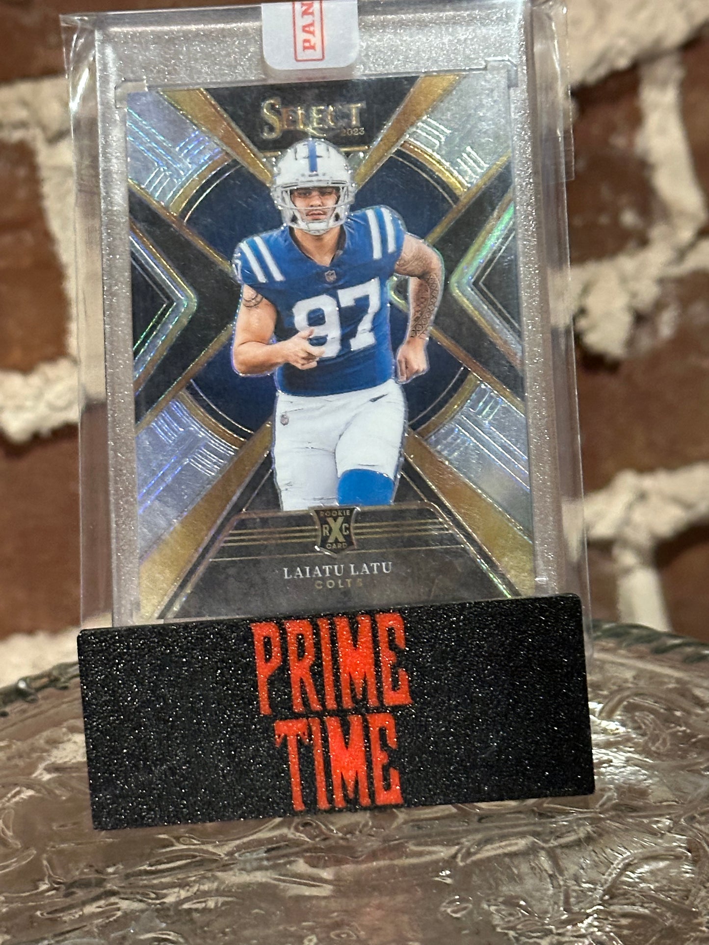 2023 Laiatu Latu Select XRC Prizm Panini Rookie 518