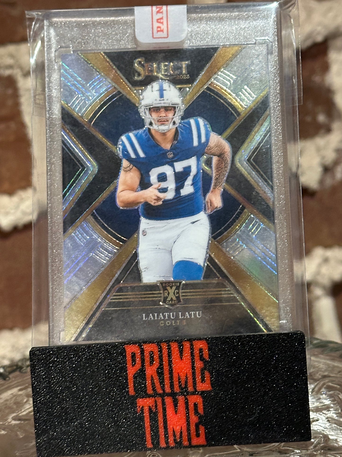 2023 Laiatu Latu Select XRC Prizm Panini Rookie 518