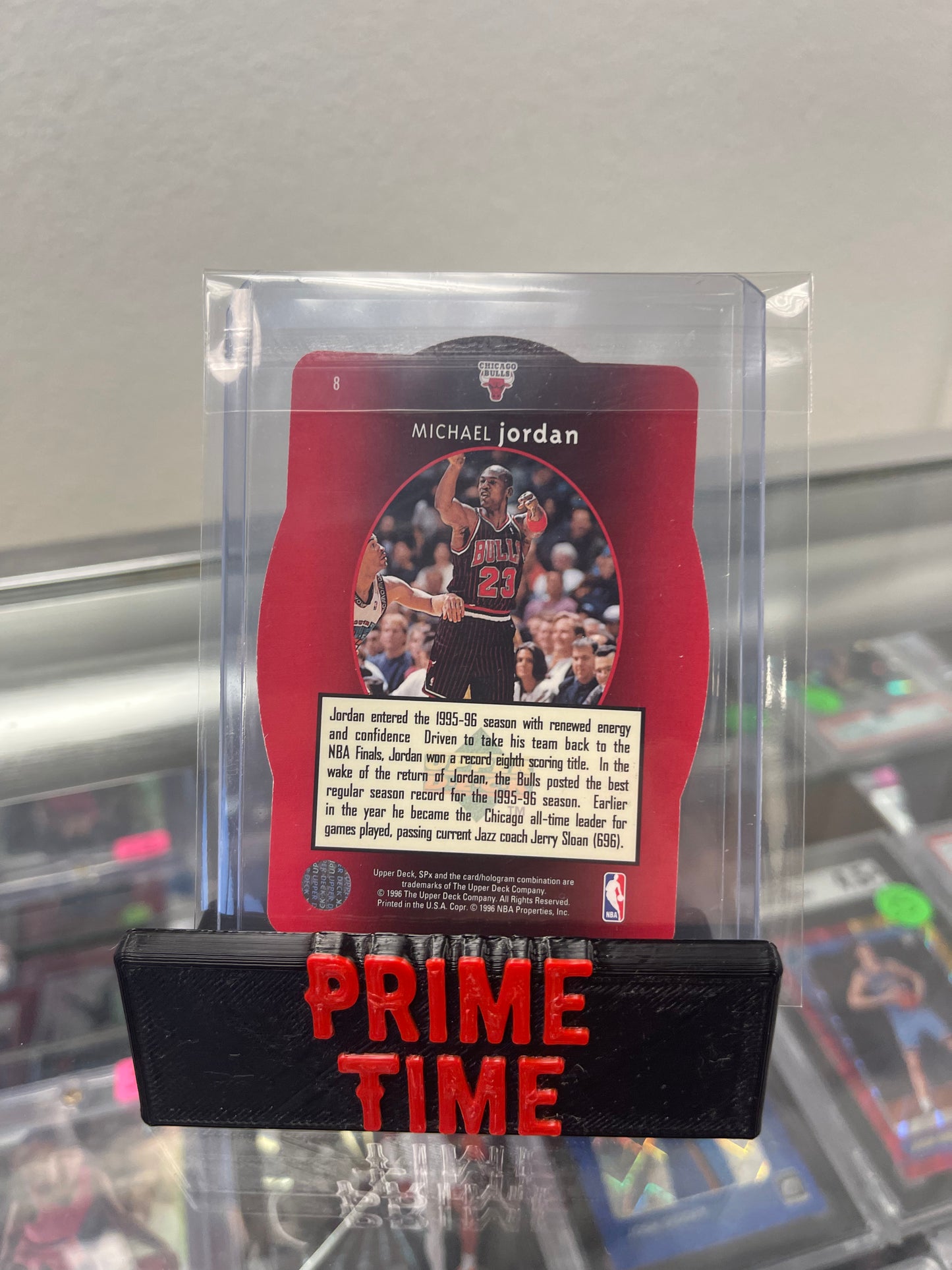 1996 Michael Jordan SPx Holo Insert