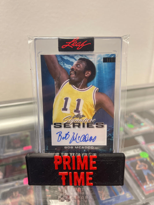 2023 Bob MCaDoo 1/1 Leaf Signature Series Auto