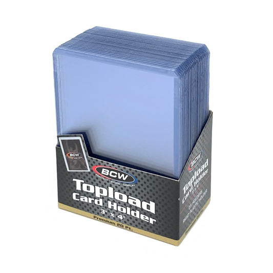 3x4 Topload Card Holder - Premium